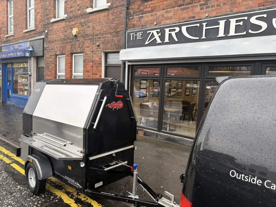 The Arches BBQ trailer at Holywood Road
